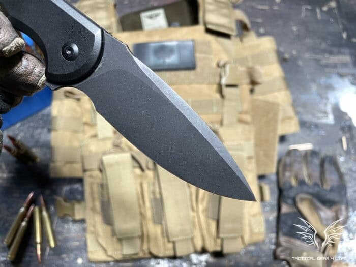 Civivi Praxis Review: Affordable Performance and Everyday Reliability 25 The CIVIVI Praxis tactical knife with a drop point blade