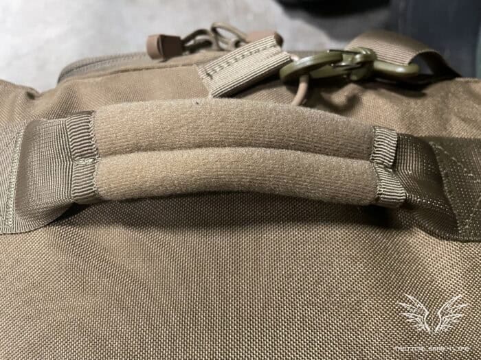 Condor Colossus Duffel Bag Review: Like a Military Duffel, Just Better! 10 the Condor Colossus duffle bag end carry handles