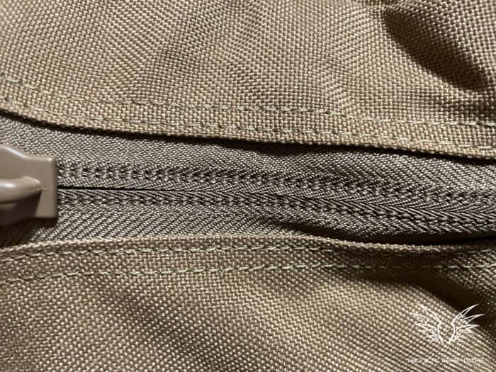 Condor Colossus Duffel Bag Review: Like a Military Duffel, Just Better! 27 THE CONDOR COLOSSUS DUFFEL BAGS ZIPPERS ARE ALL DOUBLE STITCHED