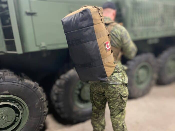 Condor Colossus Duffel Bag Review: Like a Military Duffel, Just Better! 34 THE CONDOR COLOSSUS HAS A REINFORCED POLYMER BOTTOM