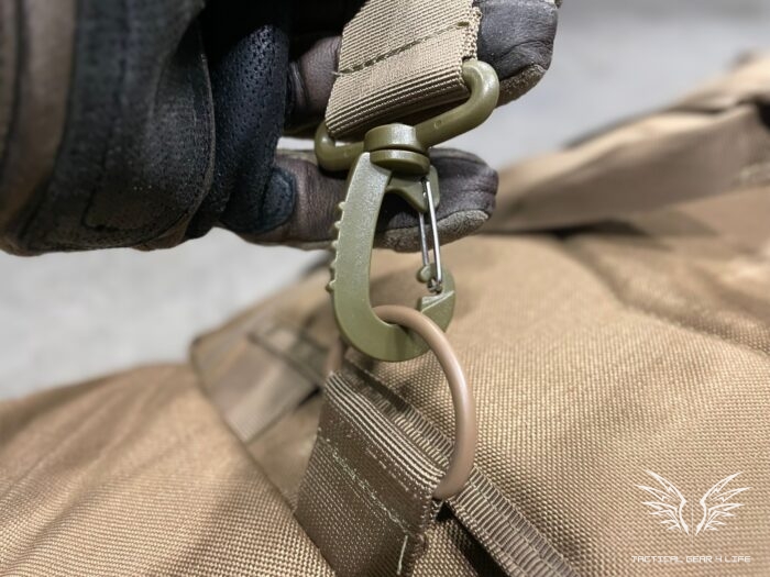 Condor Colossus Duffel Bag Review: Like a Military Duffel, Just Better! 13 the Condor Colossus duffel bag attachment points