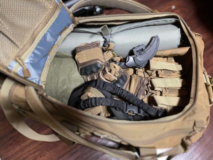 Condor Colossus Duffel Bag Review: Like a Military Duffel, Just Better! 35 THE CONDOR COLOSSUS HAD A LARGE CARRYING CAPACITY