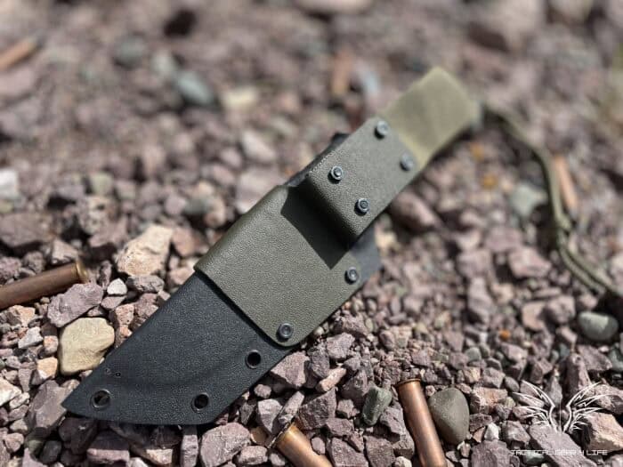 Sierra 3 Tactical Knife Review: Strong, Tough, and Combat Ready 19 The Sierra 3 Tactical knife'S SHEATH ISN'T EASILY COSTUMIZED