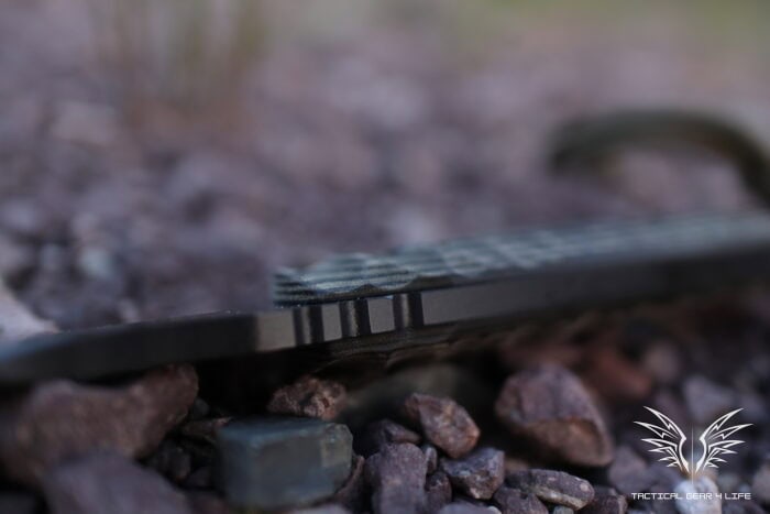 Sierra 3 Tactical Knife Review: Strong, Tough, and Combat Ready 6 The Sierra 3 Tactical knife has just enough rear jimping to offer good grip