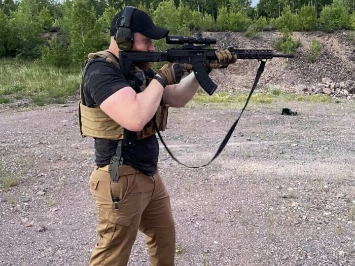 Condor Vanquish Plate Carrier: Survival Doesn't Have To Be Expensive 5 CONDOR VANQUISH PLATE CARRIER AT THE RANGE AS I SHOOT THE KODIAK DEFENCE WC180C