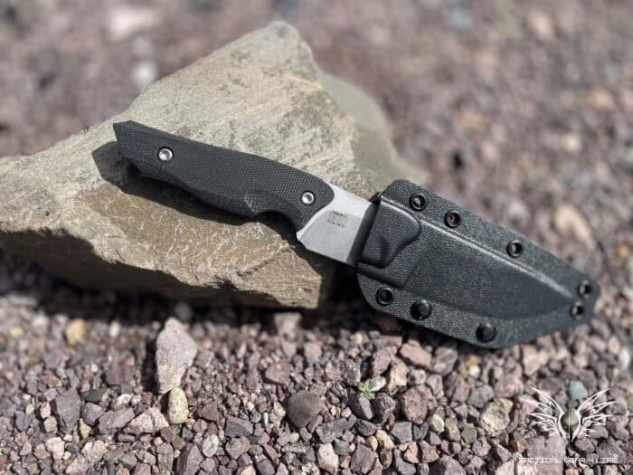 Nija Tactical Knife Review: The Polish-Built Blade Made for Self-Defense 13 the Nija tactical knife posed half out of its kydex sheath