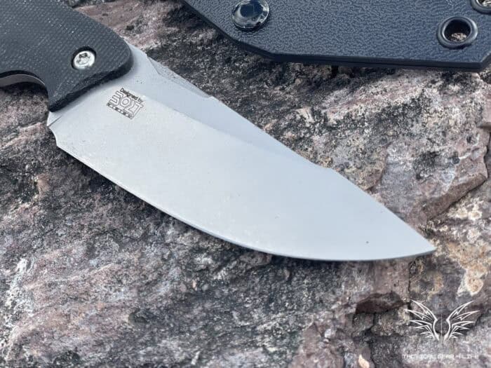 Nija Tactical Knife Review: The Polish-Built Blade Made for Self-Defense 6 the NIJA TACTICAL KNIFE has a drop point blade with a high sabre grind