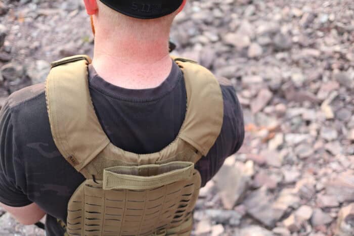 5.11 TacTec Plate Carrier Review: Strong On The Outside, Soft On The Inside. Everything You Want In A Carrier 13 the 5.11 TacTec plate carrier has very comfortable shoulder straps