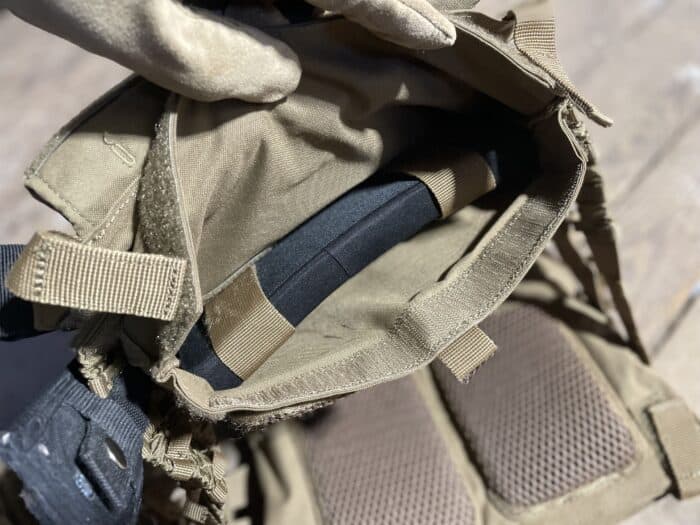 5.11 TacTec Plate Carrier Review: Strong On The Outside, Soft On The Inside. Everything You Want In A Carrier 16 the 5.11 TacTec plate carrier has a well fitting plate pocket with four hook and loop straps