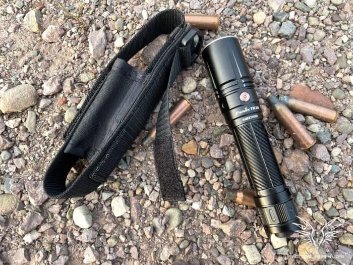 Fenix TK30 Tactical Flashlight Review: Lasers, Great For Self Defence 3 Fenix TK30 tactical flashlight and belt holster