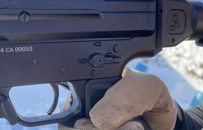 Sterling Arms R9 MK1 Review: A Powerful new PC Carbine To Hit the Canadian Market 9 Sterling Arms R9 PC Carbine has an ambi saftey switch