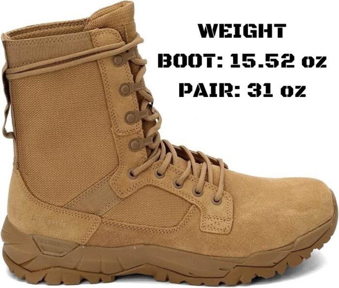 Top 10 Lightweight Tactical Boots: The Last Guide You'll Ever Need 8 The Merrel MQC-2 Tactical boot, the third lightest boot on my list