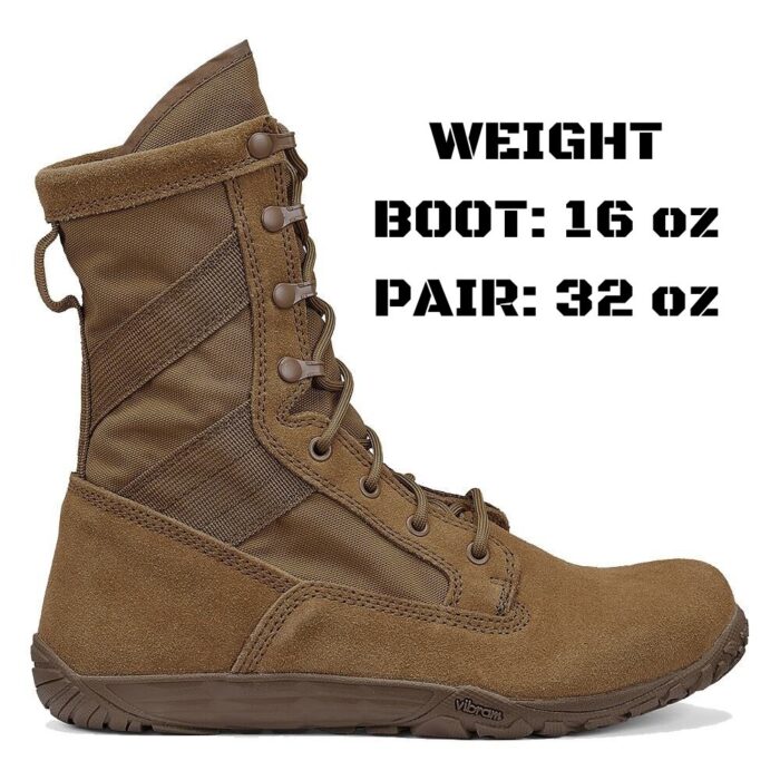 Top 10 Lightweight Tactical Boots: The Last Guide You'll Ever Need 12 Belleville TR105 MiniMil tactical boot, one of the lightest tactical boots around