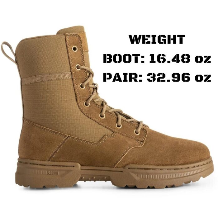 Top 10 Lightweight Tactical Boots: The Last Guide You'll Ever Need 13 The 5.11 Speed 4.0's are a great tactical boot and are 8th on the list for lightest boot