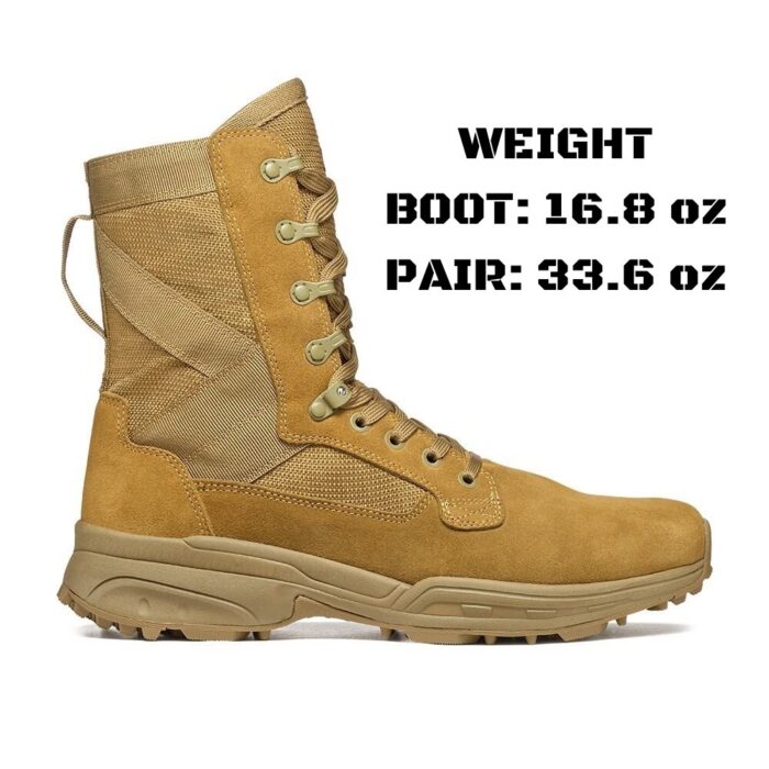 Top 10 Lightweight Tactical Boots: The Last Guide You'll Ever Need 14 The Garmont T8 NFS 670 is the 9th lightest boot on the list