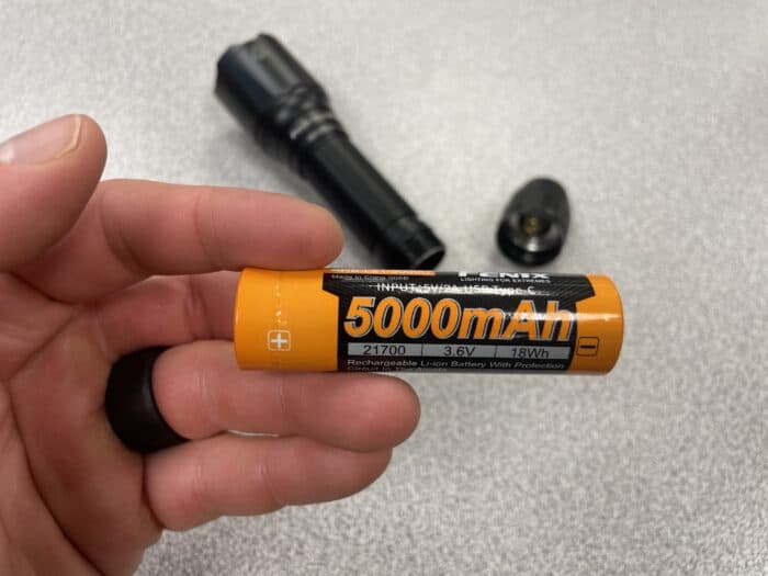 Fenix TK22 TAC Tactical Flashlight Review: Annihilate the Darkness 12 TK22 TAC tactical flashlight battery