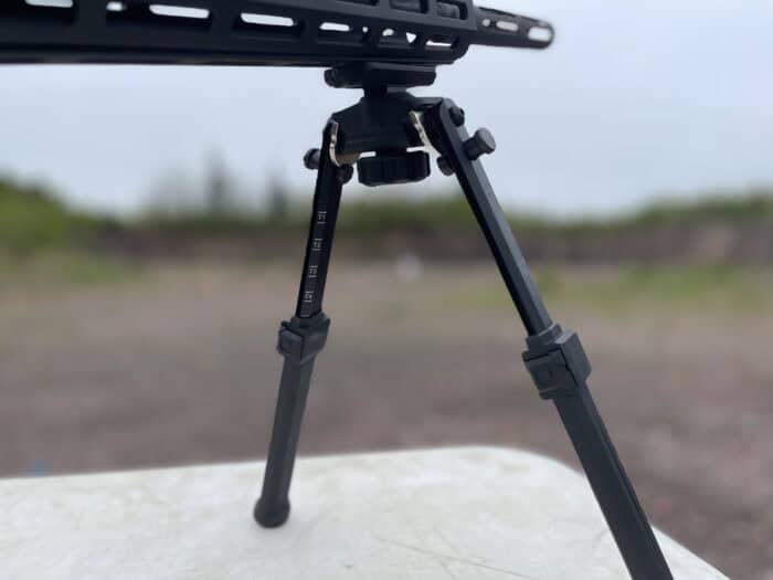 CVLIFE Rifle Bipod Review: High Priced Quality at Budget Price 2 CVLIFE Rifle Bipod attached to the steraling arms R9 PCC