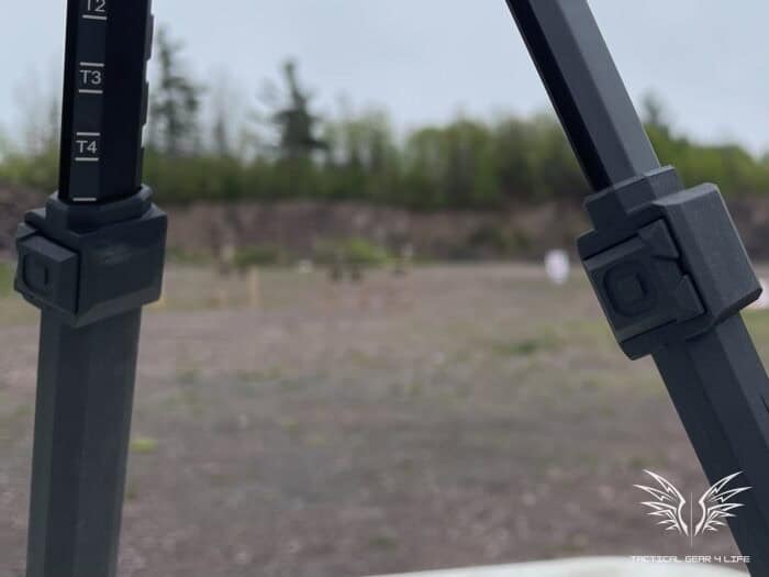 CVLIFE Rifle Bipod Review: High Priced Quality at Budget Price 8 CVLIFE Rifle Bipod has solid leg release buttons