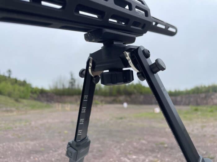 CVLIFE Rifle Bipod Review: High Priced Quality at Budget Price 5 CVLIFE Rifle Bipod has a 360 degree swivel