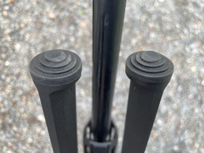 CVLIFE Rifle Bipod Review: High Priced Quality at Budget Price 11 CVLIFE Rifle Bipod has rubberized removable feet