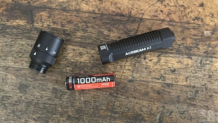 Acebeam K1 EDC Flashlight Review: Elite Power in a Pocket-Sized Package 13 the Acebeam K1 EDC flashlight has a rechargable battery