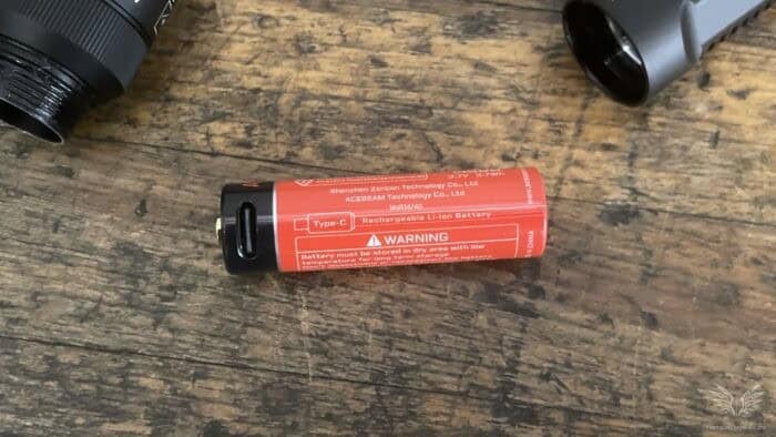 Acebeam K1 EDC Flashlight Review: Elite Power in a Pocket-Sized Package 14 The Acebeam K1 EDC flashlights battery is charged using a USB-C charger