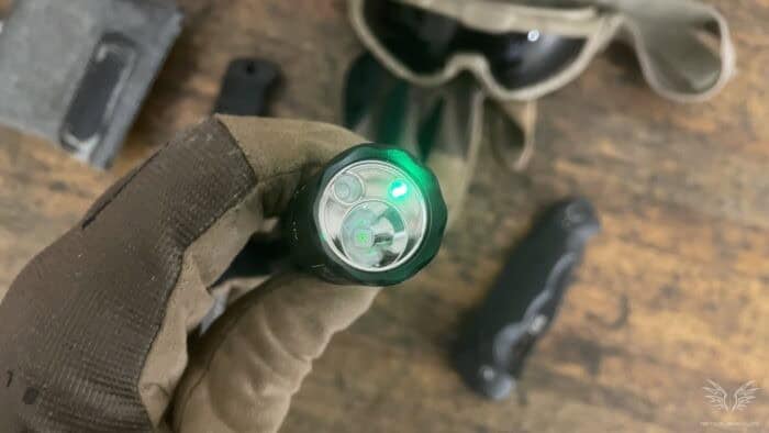 Acebeam K1 EDC Flashlight Review: Elite Power in a Pocket-Sized Package 19 the Acebeam K1 EDC flashlight has a strong laser