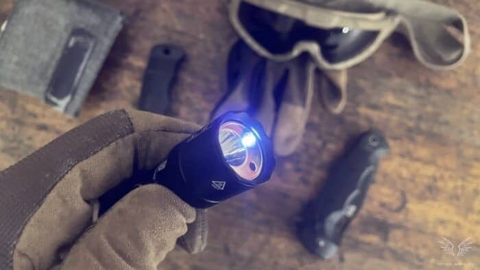 Acebeam K1 EDC Flashlight Review: Elite Power in a Pocket-Sized Package 17 the Acebeam K1 EDC flashlight has a UV light