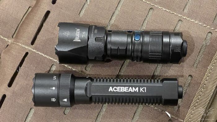 Acebeam K1 EDC Flashlight Review: Elite Power in a Pocket-Sized Package 3 the Acebeam K1 vs the Wuben T4 EDC flashlight