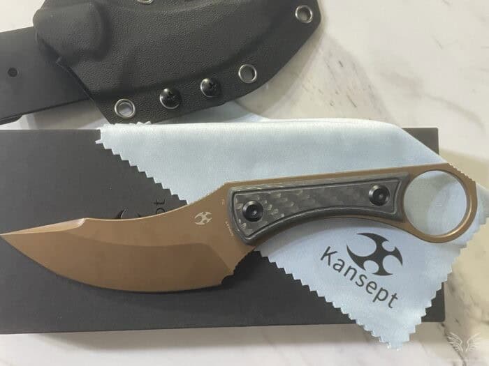 Kansept Niko Review: A Tough, No-Nonsense Tactical Knife 4 Kansept Niko tactical knife right outof the box