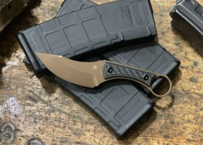 The Kanspet Niko Tactical knife, an awesome edc and load out carry.