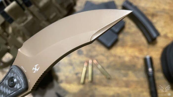 Kansept Niko Review: A Tough, No-Nonsense Tactical Knife 6 Kansept Niko tactical knife is made from D2 steel