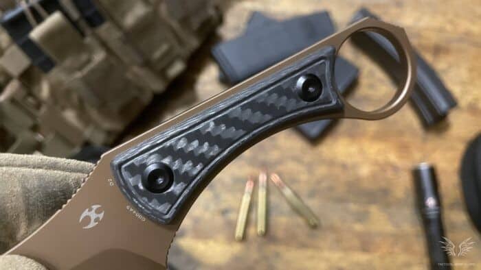 Kansept Niko Review: A Tough, No-Nonsense Tactical Knife 10 Kansept Niko tactical knife has carbon fiber scales