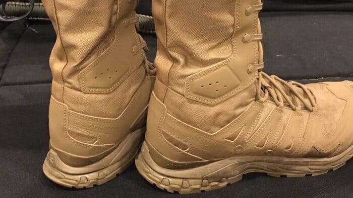 Salomon XA Forces Jungle Boots: Ultimate Review 11 WEBBING ON THE SALOMON XA FORCES JUNGLE BOOTS