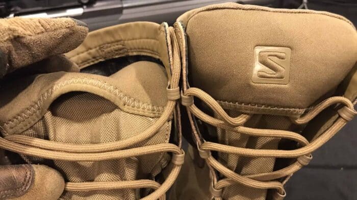 Salomon XA Forces Jungle Boots: Ultimate Review 10 LACE POCKET ON THE SALOMON JUNGLE XA FORCES BOOTS