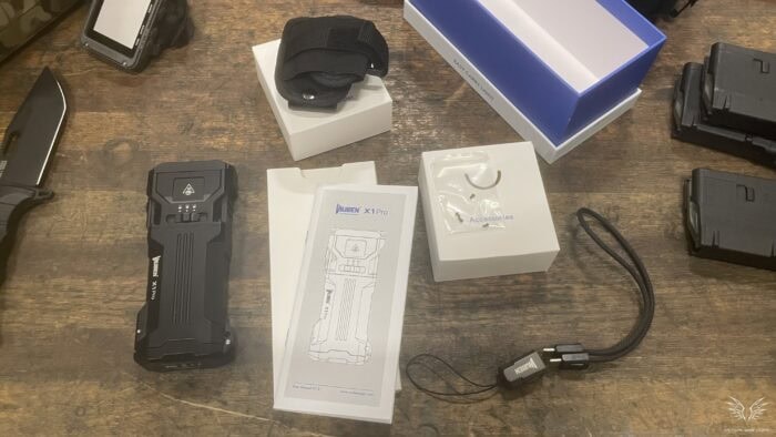 Is the Wuben X1 Pro Worth It? Full Review & Performance Breakdown 3 what comes in the box for the wuben X1 pro flashlight
