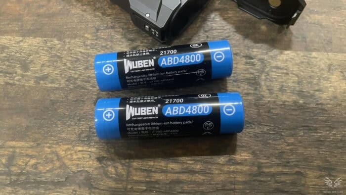 Is the Wuben X1 Pro Worth It? Full Review & Performance Breakdown 11 The wuben x1 pro uses two proprietary batteries