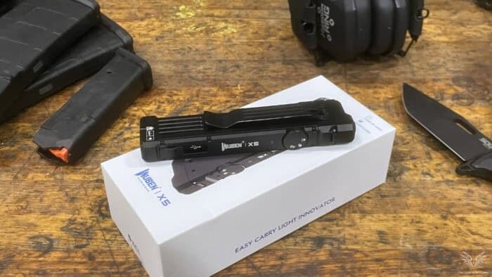 the wuben x5 edc flashlight