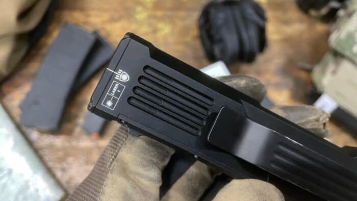 the body of the wuben X5 is made from tough and durable aluminum