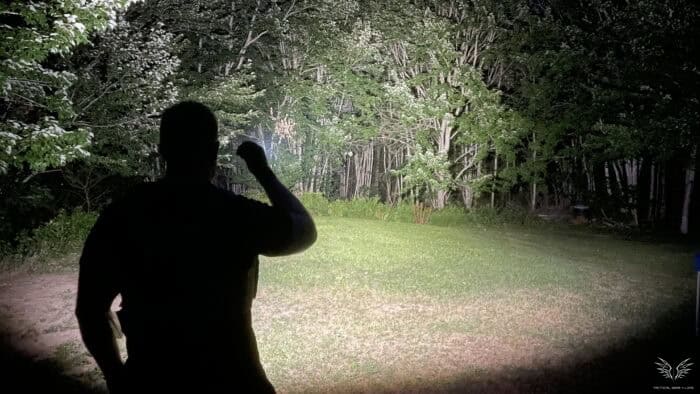 The X5 has quite a good flight for a small EDC flashlight