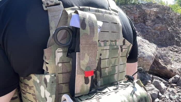 Lorica Primus Plate Carrier Review: Modular, Laser-Cut & Made in Canada 32 LORICA Equipment makes a tourniquet pouch that fits safety scissors for a simpler arrangment