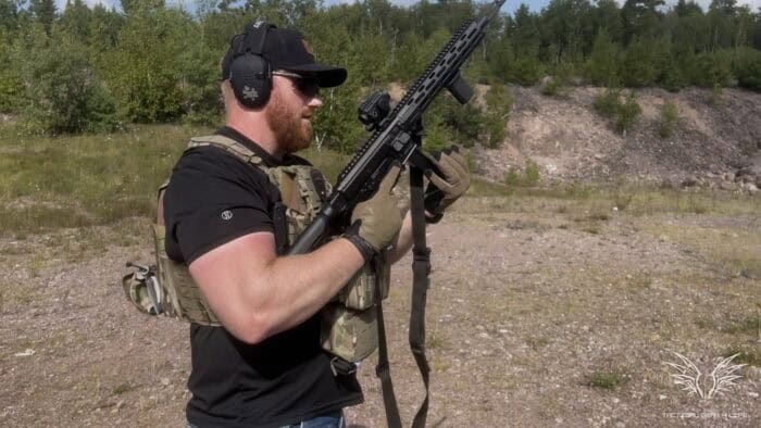 Lorica Primus Plate Carrier Review: Modular, Laser-Cut & Made in Canada 38 The LORICA Primus plate carrier, the R9 and some gigantic arms